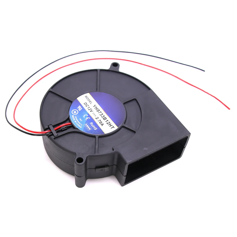 9733เครื่องเป่าลม Brushless DC 12V คุณภาพสูง Multifunctional กลางแจ้งไม้เตา BBQ เตาเครื่องทำความร้อนเครื่องมือเครื่องเป่าผม