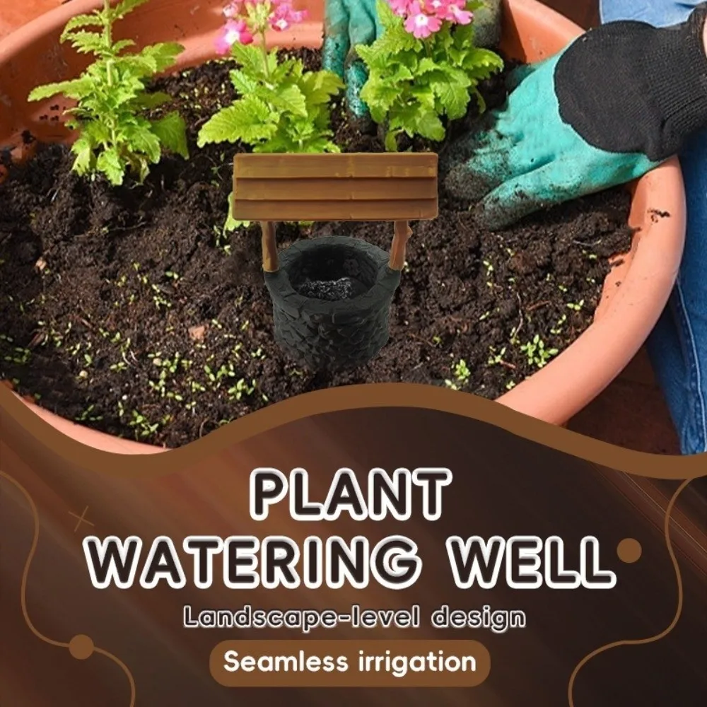 

Plastic Self Watering Planter Insert Slow Release System Water-Saving Automatic Drip Irrigation System Anti-Evaporation