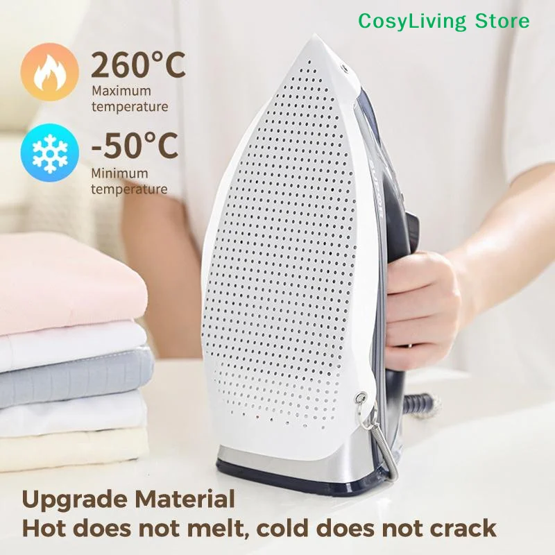 [CL]1Pcs Universal Household Clothes Ironing Protective Pad Universal Iron Shoe Anti-Glare Shoe Steam Iron Bottom Cover[CL]