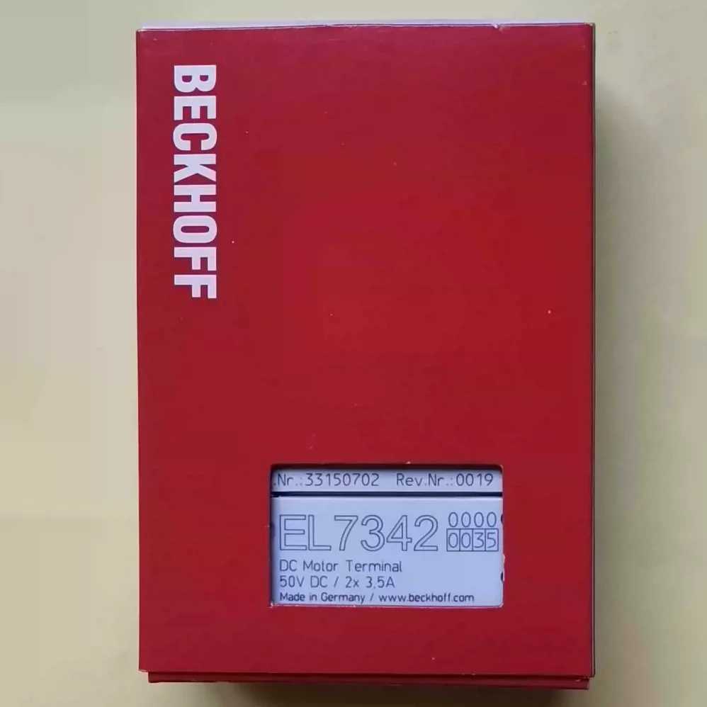 

Beckhoff EL7342-0035 Digital PLC Module New One Free Shipping