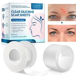 Scar Patches Lightweight Silicone Surgery Scar Tape Portable Multifunctional Promoting Growth Waterproof For Skin Repair Tools