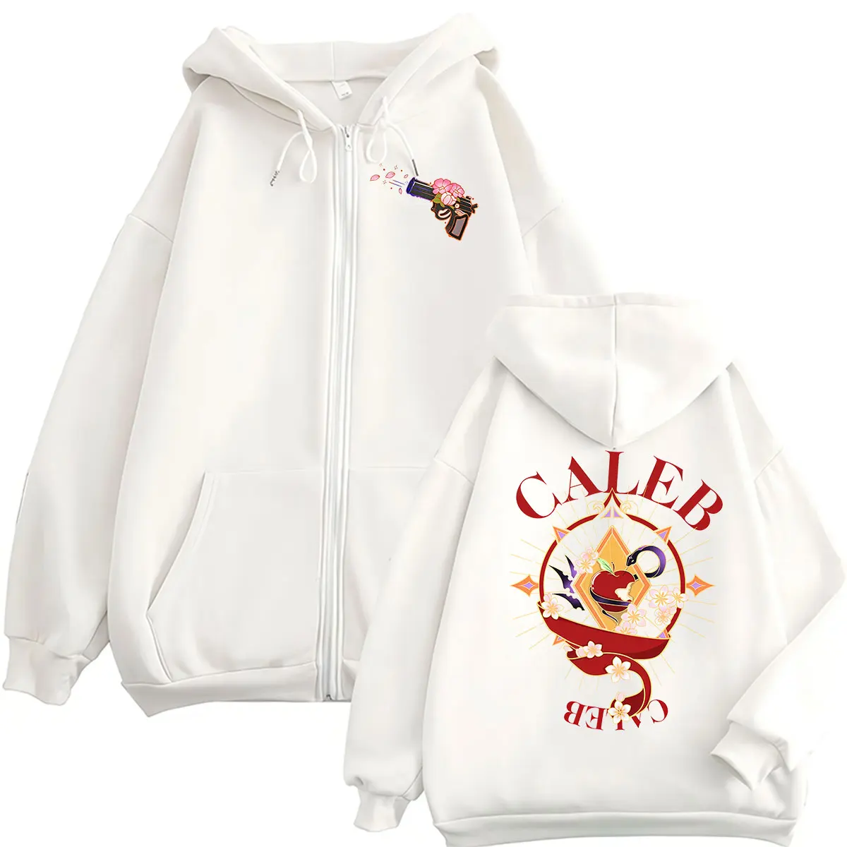 Game Love and Deepspace Caleb Print Hoodie Men Women Vintage High Quality Pullover Sweatshirt Casual Long Sleeve Fashion Hooded