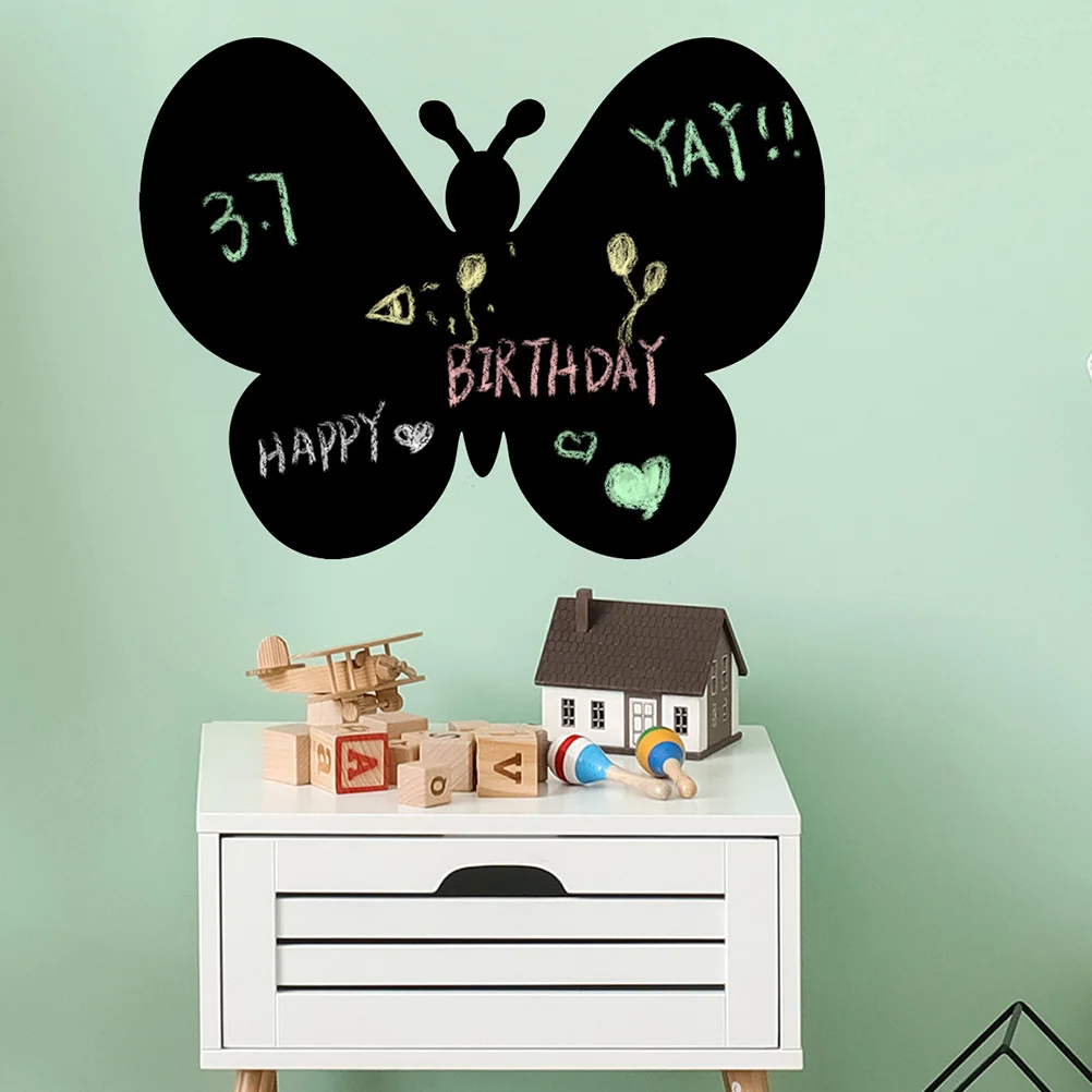 

Large Birthday Wall Sticker Butterfly Decoration PVC Material Easy Paste Surface Butterfly Wall Decor