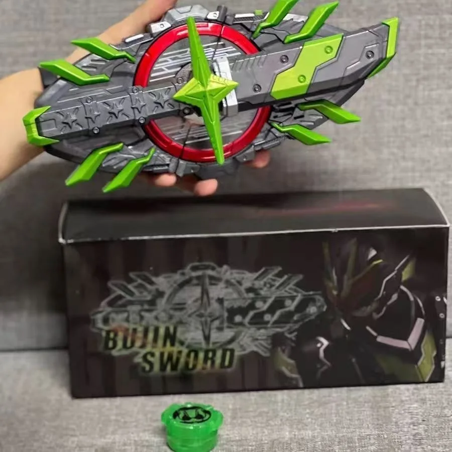 

Anime kamen rider Tycoon Bujin Sword buckle and rider core ID Core dialogue bgm model toy