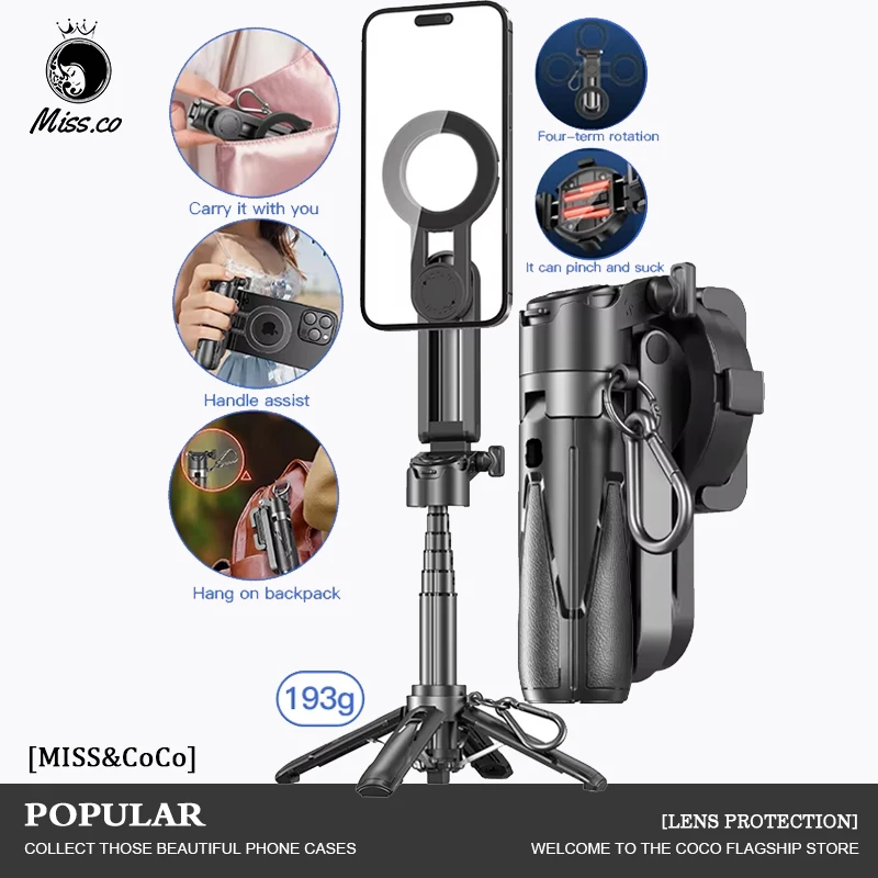 

Bluetooth tripod selfie stick portable lightweight handheld phone holder selfie stick Phone Stand
