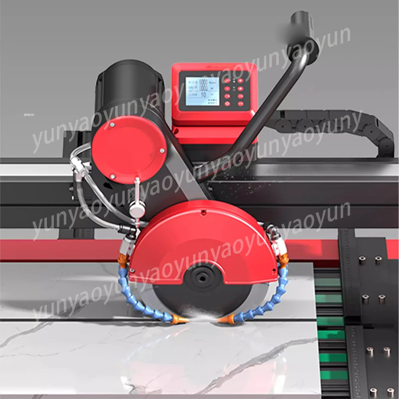 Tile Cutting Machine, Fully Automatic Tabletop Tile Cutting and Beveling Machine, Multi-functional Waterjet Beveling(Customized)