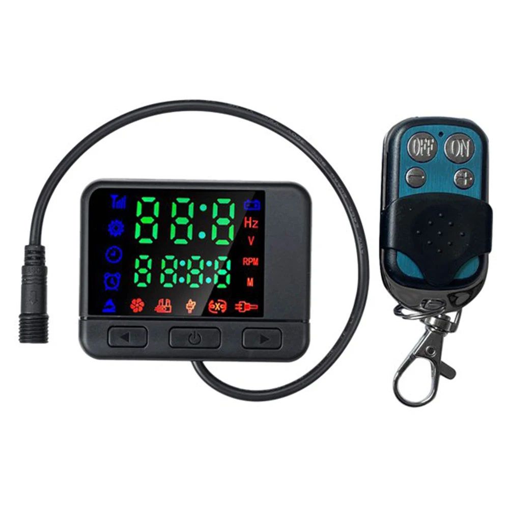 12V/24V Luftheizung LCD-Monitor-Schalter & Fernbedienung für Auto-LKW-Standheizungssteuerung