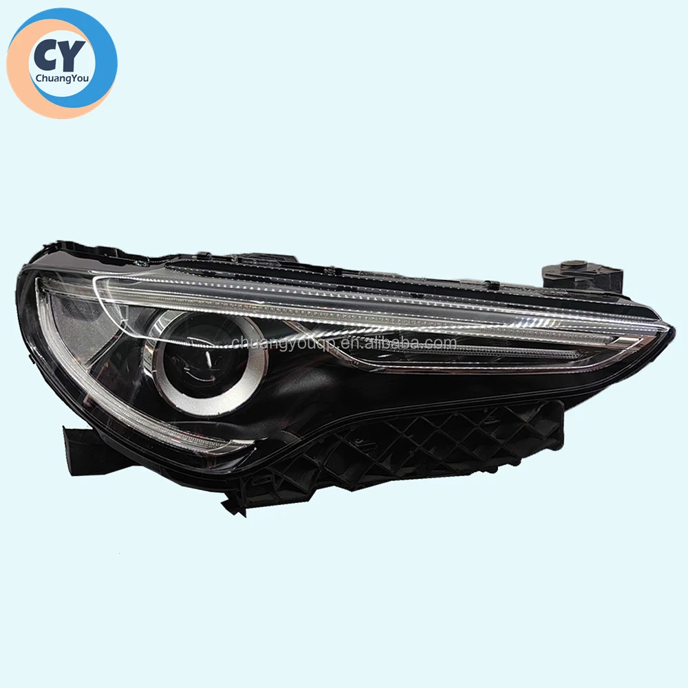 

For Alfa Romeo Stelvio Headlight Assembly 2017-2021 2022 Original Headlamp Lens Xenon Lamp Left Right High Quality HID Car Light