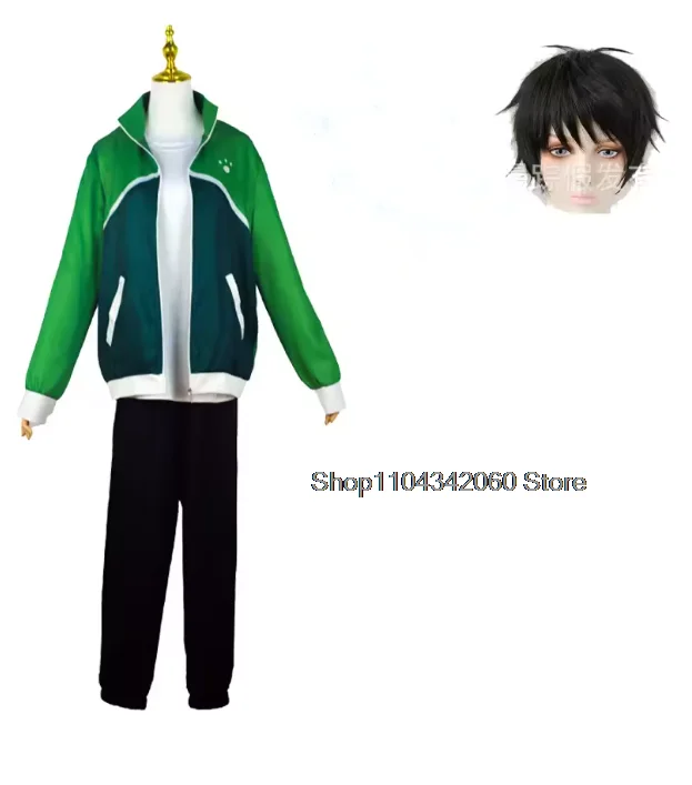 Anime Zom 100 Shizuka Mikazuki Tendo Teru Cosplay Costumes Wig Hoodie Jacket Outfit Bucket List of Halloween Party Cos