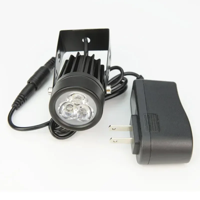 Iluminadores de microscopio estéreo con Zoom de 110v - 240v, iluminación suplementaria, lámpara superior, fuente de luz LED, accesorios para microscopios TVE