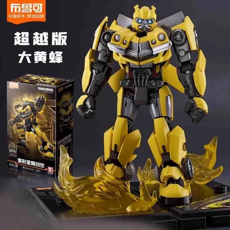 Blokees Brick Man Transformers Beyond Edition Rook Origin Optimus Prime Bumblebee Boy Personality kids toys holiday gift