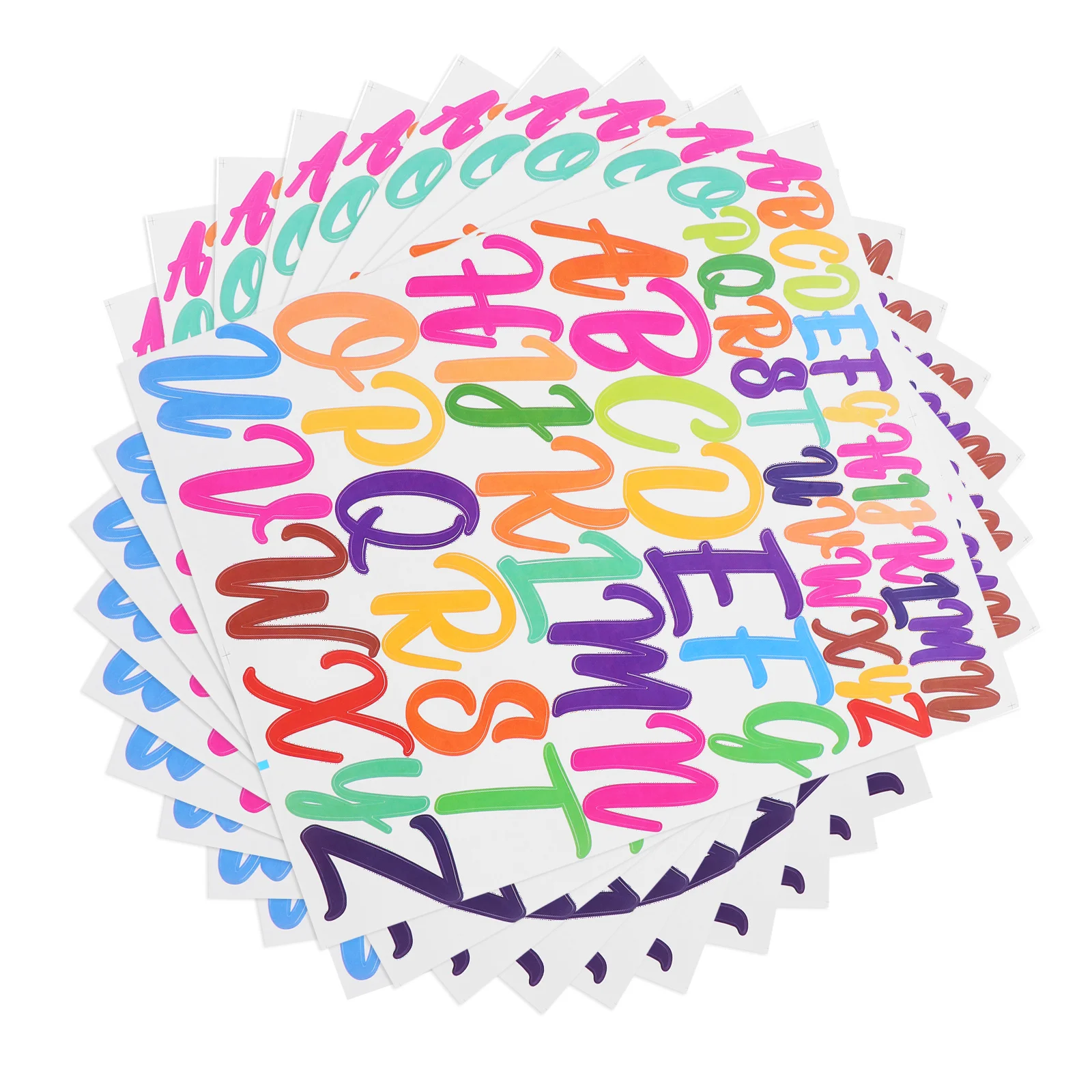 

Self Adhesive Vinyl Letter Stickers 10 Sheets Personalized Street Address Trash Bin Decals Waterproof Durable Easy Use