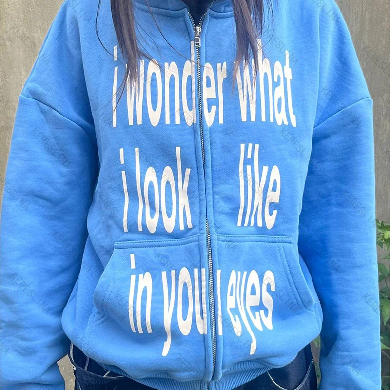 2026 Retro High Street hip pop - đánh giá và giá Street Fashion Zip Up Hoodie