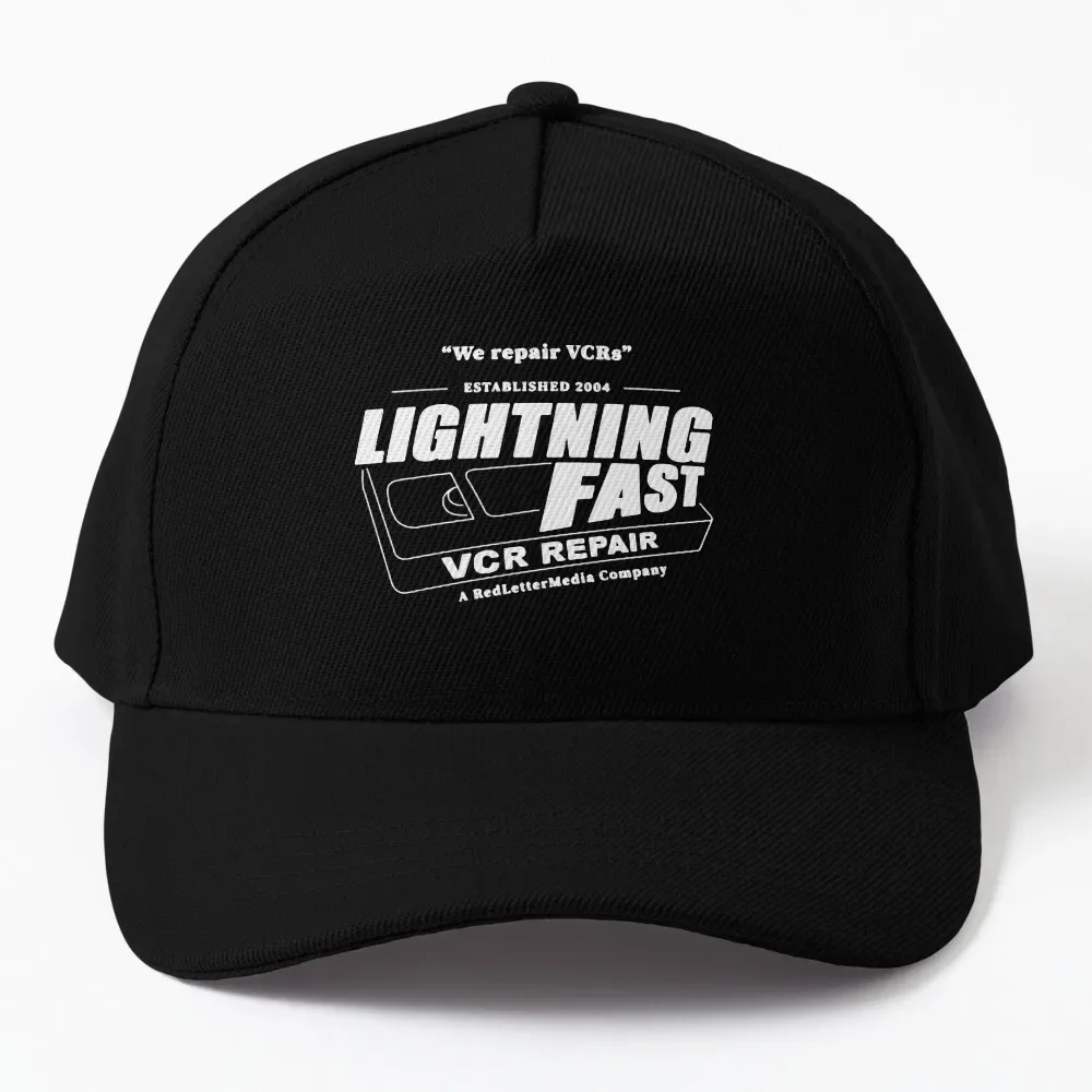 Lightning Fast VCR Repair RedLetterMedia Baseball Cap Visor party hats Bobble Hat Men'S Cap Women'S