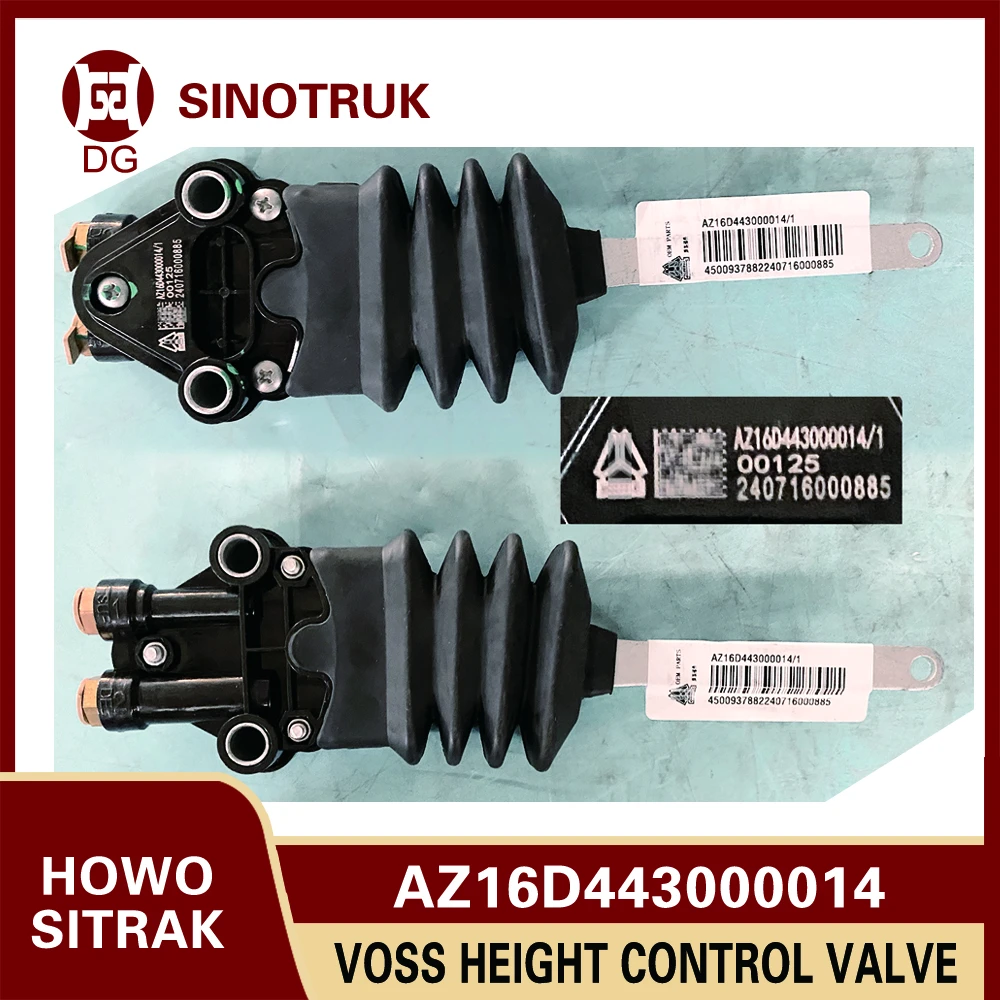 

Клапан регулировки высоты HOWO Sitrak VOSS AZ16D443000014 для Sinotruk HOWO Sitrak Hohan, запасные части для шасси грузовика