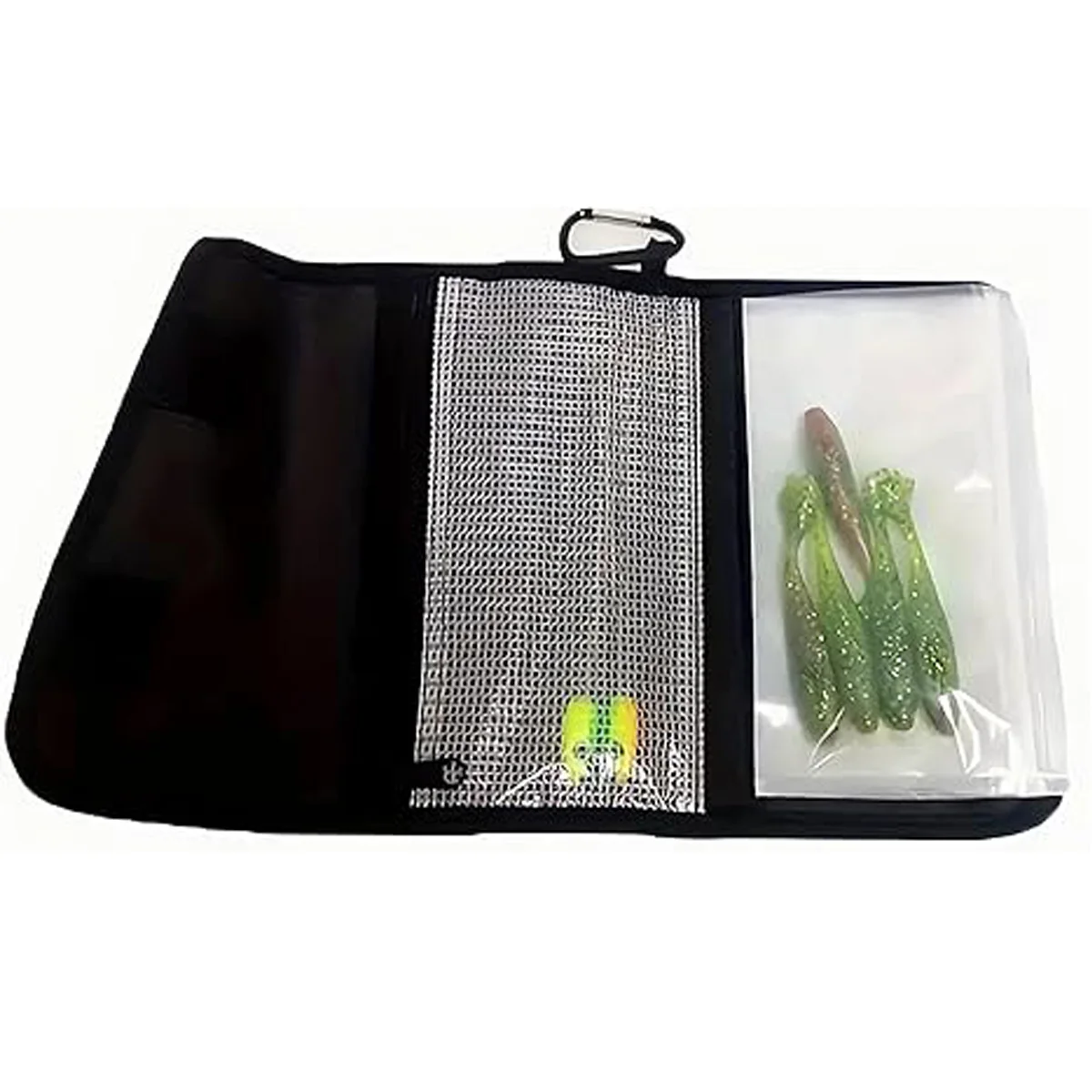 Angelzubehör-Organizer-Tasche | Weichköder-Bindemittel | Weiche Plastikköder und Angelzubehör ordentlich verstauen | Abnehmbare Aufbewahrungstaschen – Detail 2