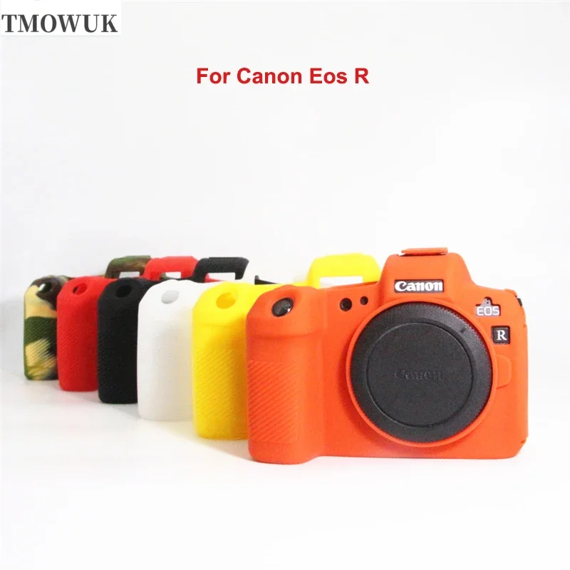 Silicone Case For Canon EOS R R5 R6 M50 G7X Mark II Body Photography Accessories Bag Rubber Cover Protective SLR Camera Soft