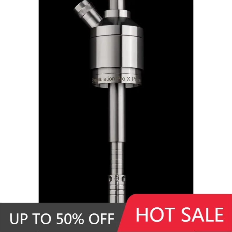 Steamulation Pro X Prime Hookah Shisha Set 304 Stainless Steel With Glass Bottle Single Pipes