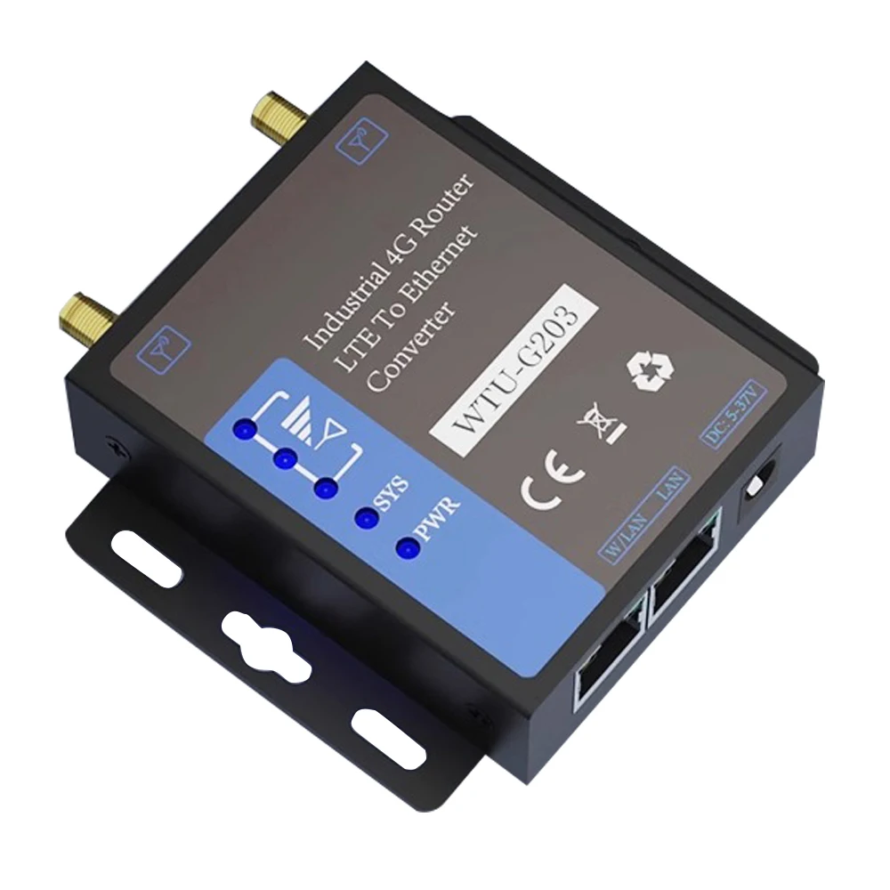 راوتر واي فاي 4G Cpe/التوصيل في الشبكات/اتصال VPN/4G إلى الشبكة السلكية/إيثرنت ثنائي الاتجاه/منفذ الشبكة المزدوجة/التوصيل في الهاتف الخليوي 4g