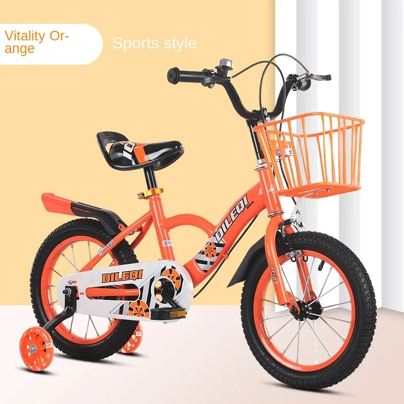 SELFREE Children's Bicycle Princess Primary School Boys And Girls 12 Inch 14 Inch 16 Inch 18 Inch Bicycle Baby Bike  Happy