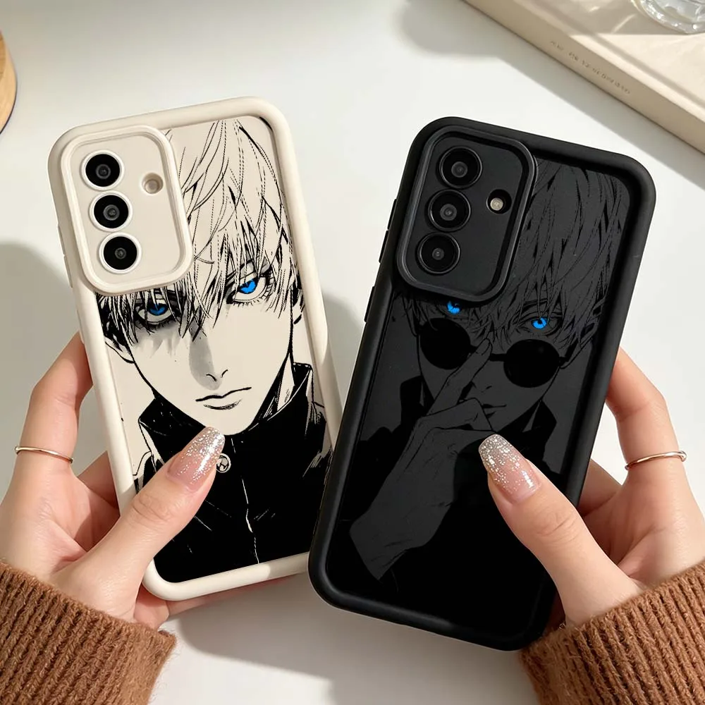 

Anime Gojo Jujutsu Kaisen Art For Samsung A03 A04 A05 A06 A07 A24 A23 A22 A21s A17 A16 A15 A14 A13 A12 5G Eye Ladder Phone Case