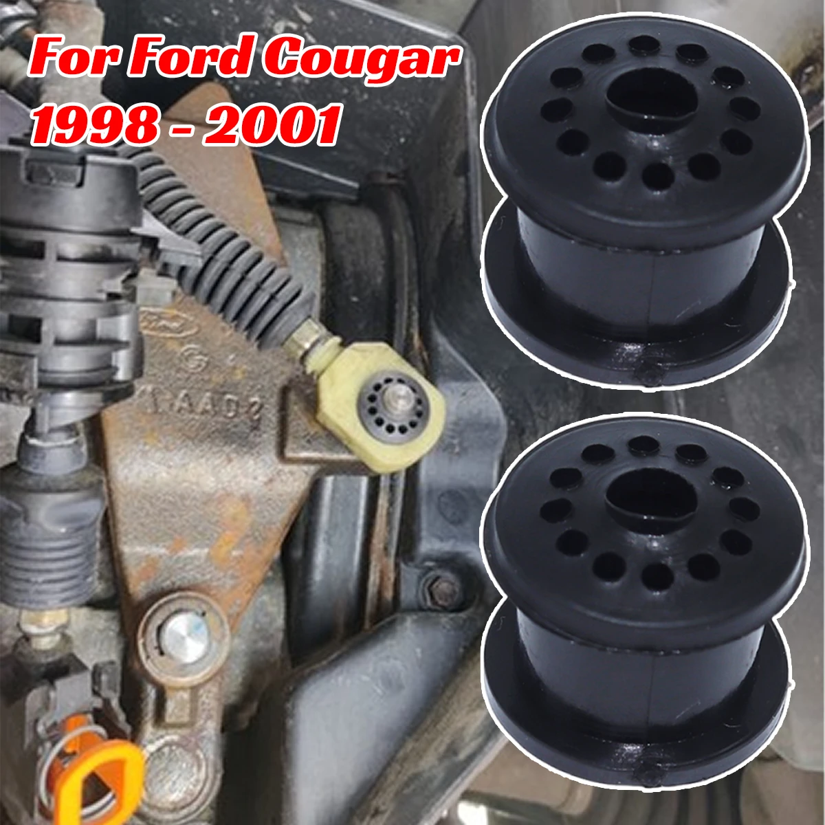 

Rubber Bushing For Ford Cougar Gearbox Shift Lever Cable Linkage Repair Kit Gear Lever Seal Replacement Part 1998 1999 2000 2001
