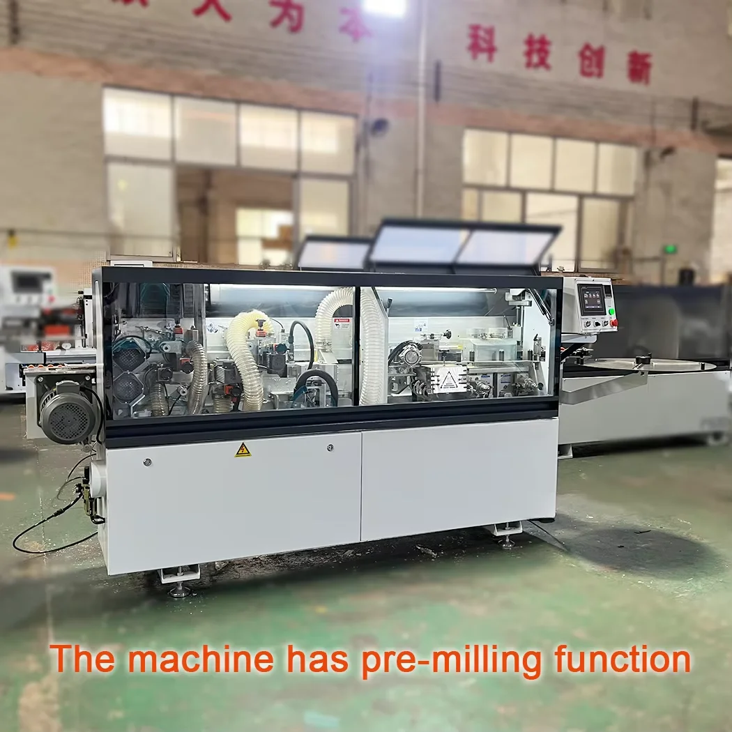 Cheap Price Banding Machine Wood Based Panels Machinery With Pre-milling Wholesale Six Functions Small Style