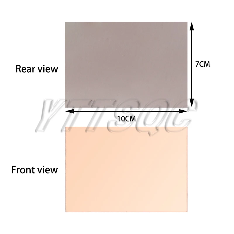 5pcs FR4 PCB 7x10cm 7*10 7*10CM Single Side Copper Clad plate DIY PCB Kit Laminate Circuit Board