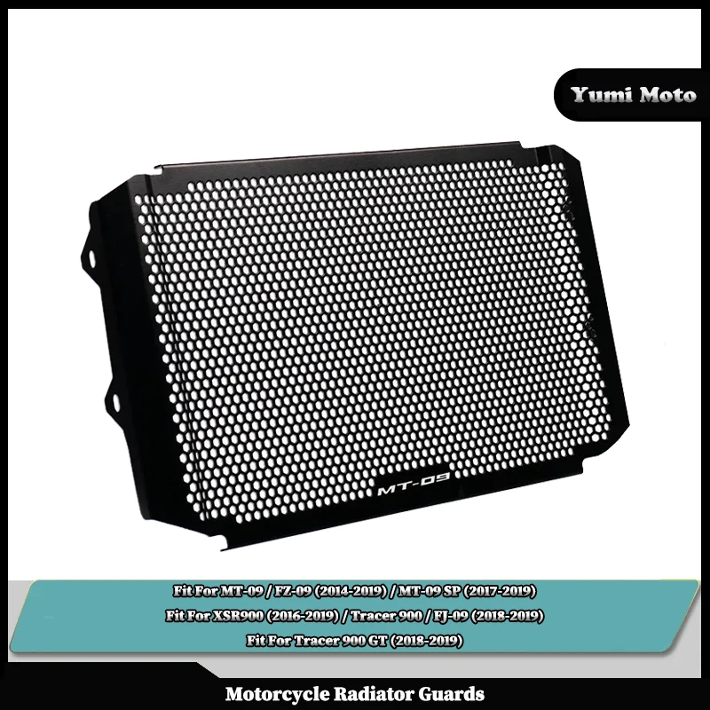 

Motorcycle Radiator Guard Grille Cover Water tank Protection Fit For YAMAHA MT-09 / FZ-09 / XSR900 / Tracer 900GT /ABS 2015-2019