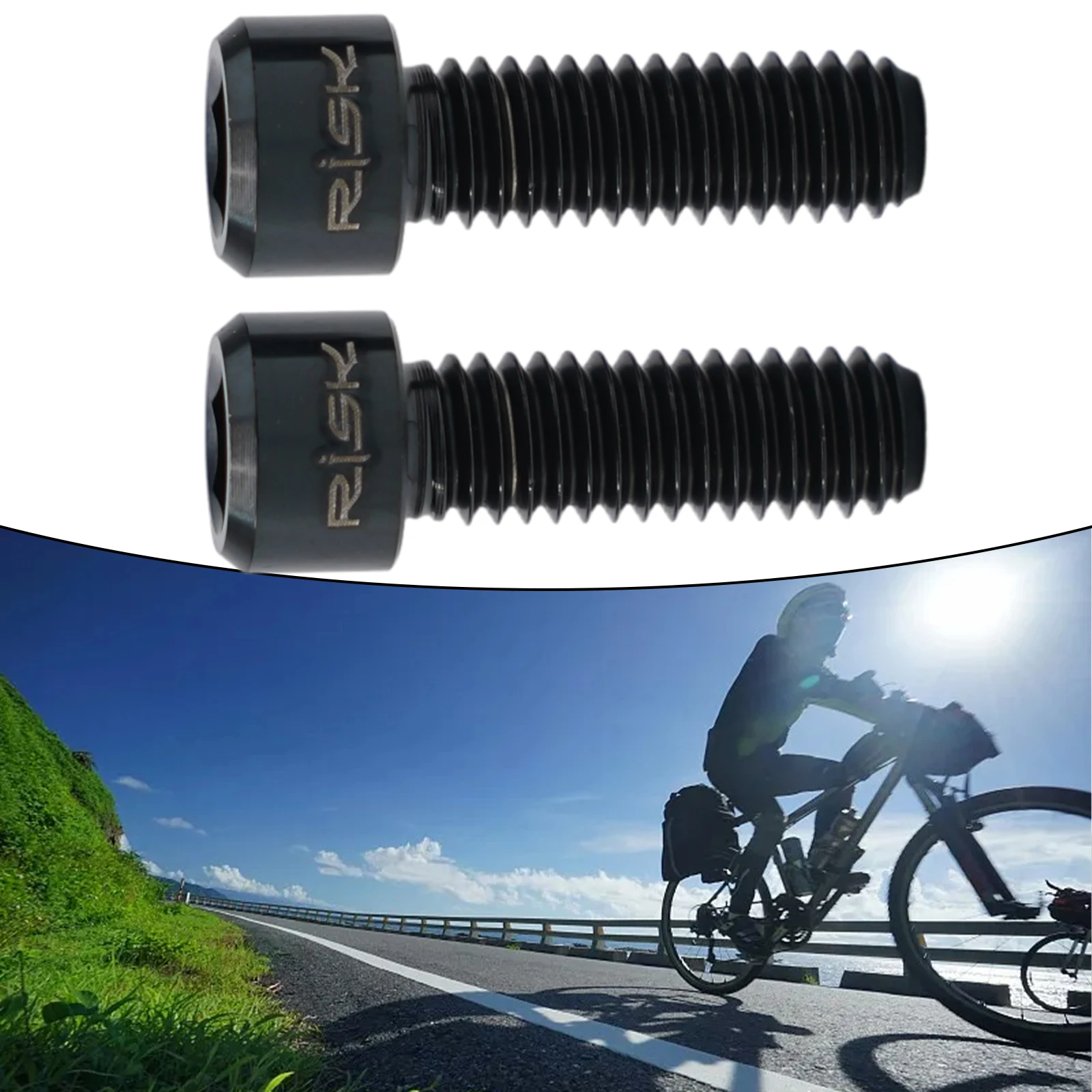 

AAAAA2pcsM6x18mmBikeCrankarm Pinch Clamp Bolt For -Shimano ULTEGRA Hollow Tech Bicycle Screws Alloy Crankarm Bolts