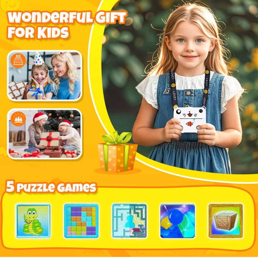 Câmera digital infantil para fotografia, mini impressora portátil térmica instantânea, câmera fotográfica para crianças, 1080p, hd, 2.4 polegadas, brinquedo, presentes