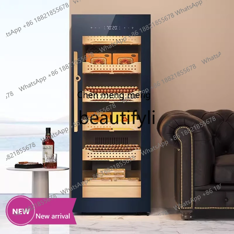 

x New constant temperature and humidity moisturizing cabinet eggplant cabinet, cedar wood cigarette cabinet X