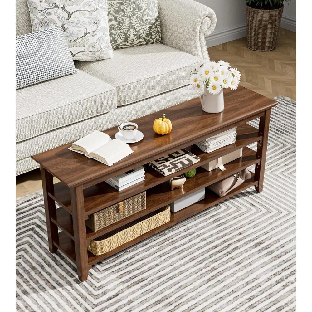 Очень большая скамейка для прихожей из массива дерева с 4-х уровневым местом для хранения обуви