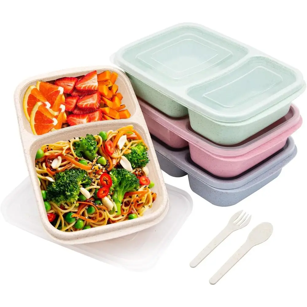 Set di 4 Contenitori Bento, 2 - Meal Prep Microwave recensione e prezzo