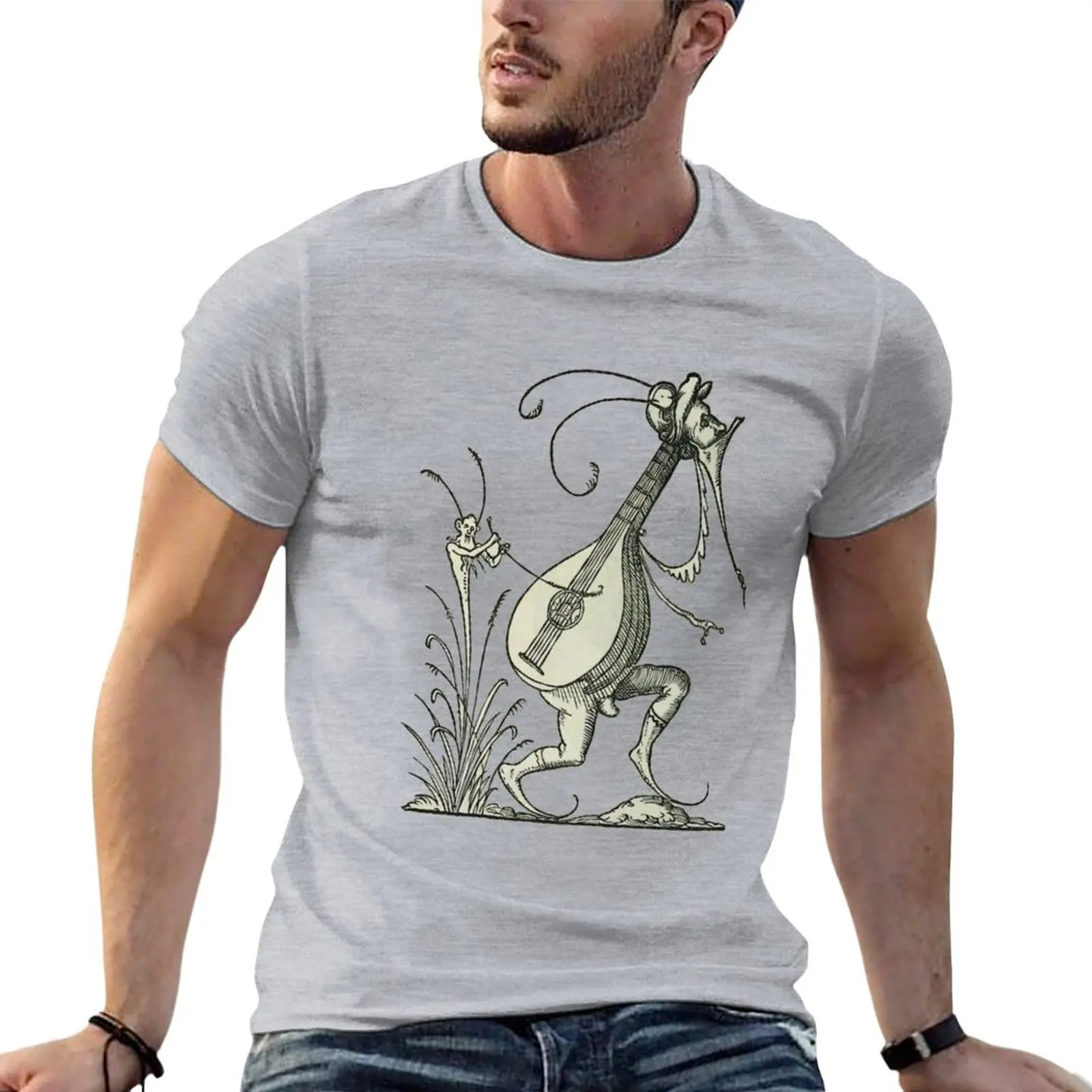 

Medieval Creature Meme T-Shirt shirts graphic tees anime clothes customizeds mens clothes