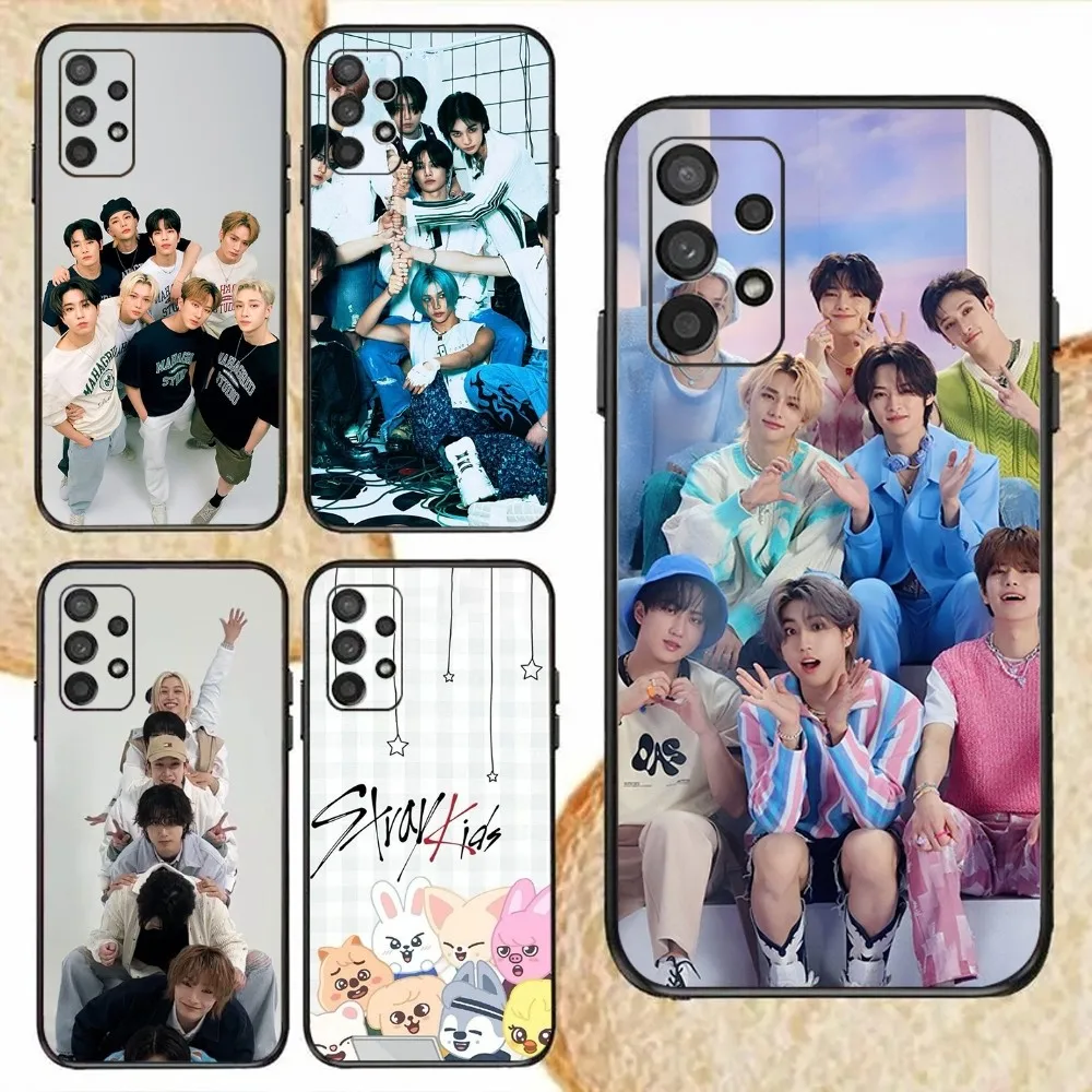 Kpop S-Stray K-Kids Phone Case For Samsung Galaxy S24,S20,S21,S22,S23,Fe,Lite,Plus,Ultra,Note Shell