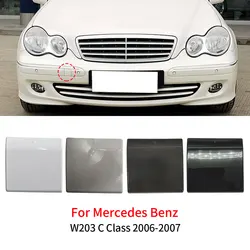 Car Front Bumper Tow Hook Cover Cap Replacement Accesssory For Mercedes Benz W203 C Class C180 C200 C230 C250 C300 2038850026