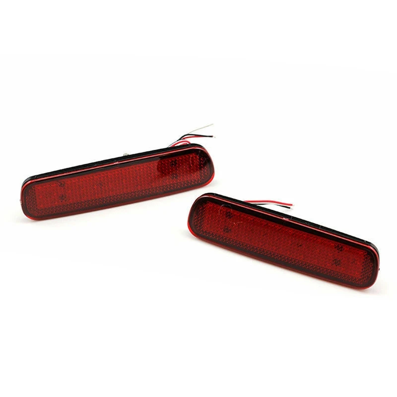 4X Car LED Rear Bumper Reflector Brake Light Tail Lamp For Toyota Land Cruiser 100/Cygnus LX470