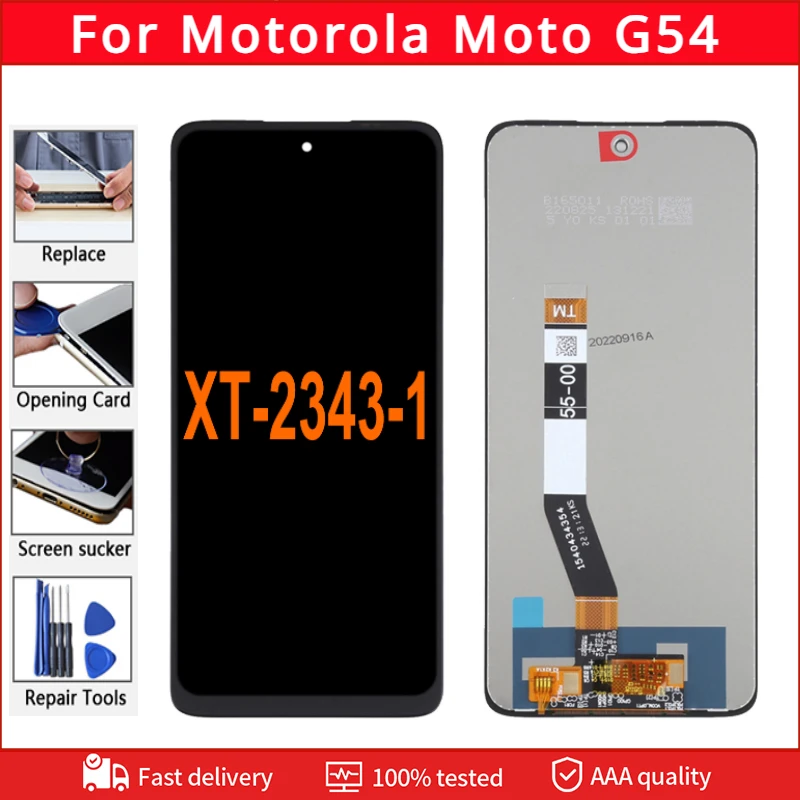 

6.5'' IPS For Motorola Moto G54 XT-2343-1 LCD Display Touch Screen Digitizer Assembly Parts