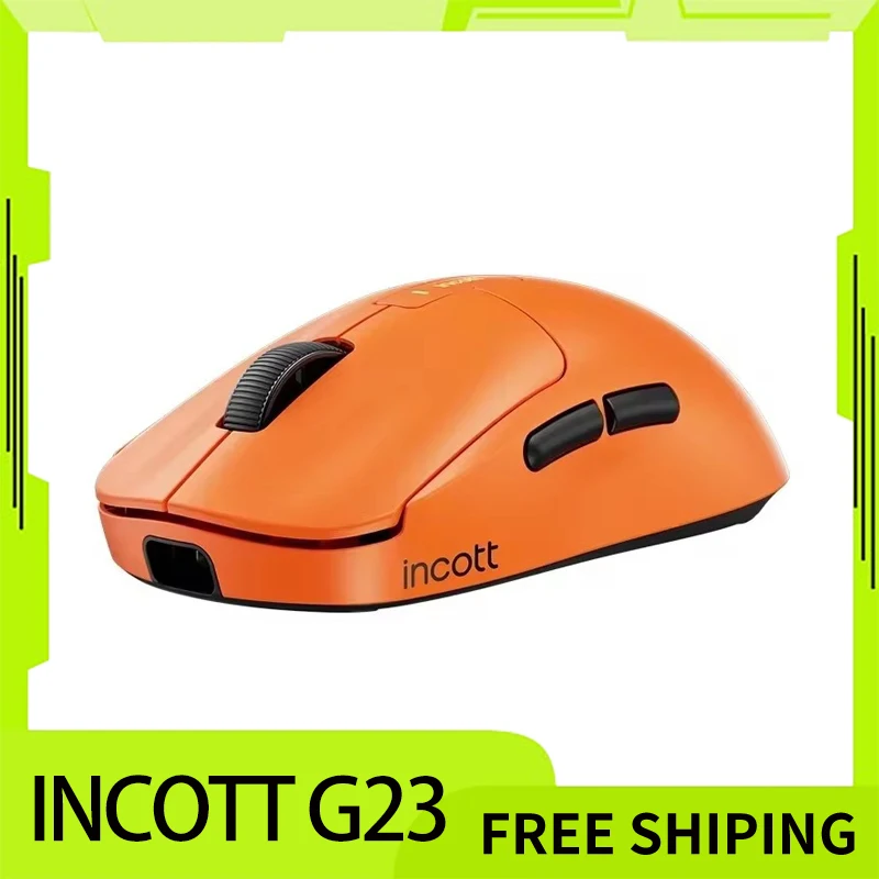 

Incott G23 Pro Wireless Mouse 8k Hot Swap Dual Mode Fast Charge Paw3950 Sensor Gaming Mouse Ergonomics Pc Gamer Accessories Gift