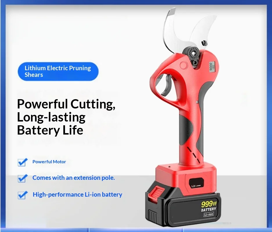 Electric Pruners Cesoia A Batteria Per Potatura Tijeras De Podar Con Batería Accu Snoeischaar Forbici Da Potatura Tijeras DePoda