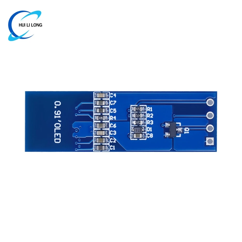 WAVGAT 0.91 inch OLED module 0.91" Blue White OLED 128X32 OLED LCD LED Display Module 0.91" IIC Communicate