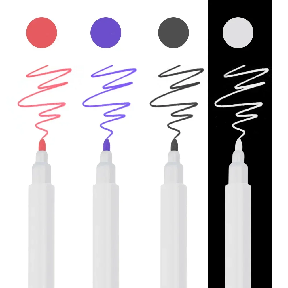 4color Surgical Eyebrow Tattoo Skin Marker Pen Tools Microblading Accessories Tattoo Marker Pen Permanent Makeup