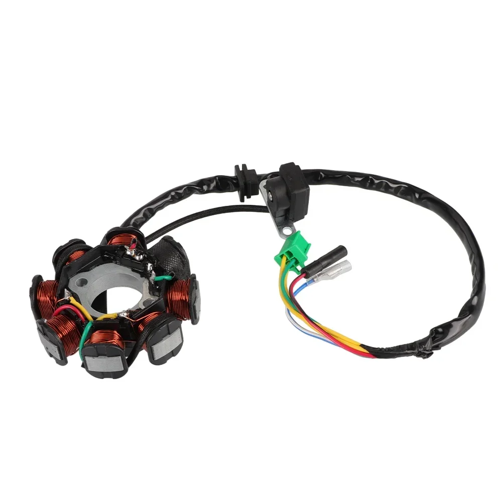 

Motorcycle Accessories GY6 125cc 150cc 8 Coil Magnetic Alternator Stator Suitable for 125cc 150cc GY6 Engine ATV Quad Engine