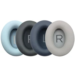 Replacement Memory Foam Sponge Ear Pads Cushions for Bose QC45 QuietComfort 45 Headphone Soft Protein Leather Earpads