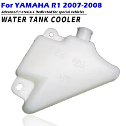 Per YAMAHA R1 2007 2008 Serbatoio radiatore Moto Liquido di raffreddamento Sopra flusso Bottiglia Serbatoio troppopieno