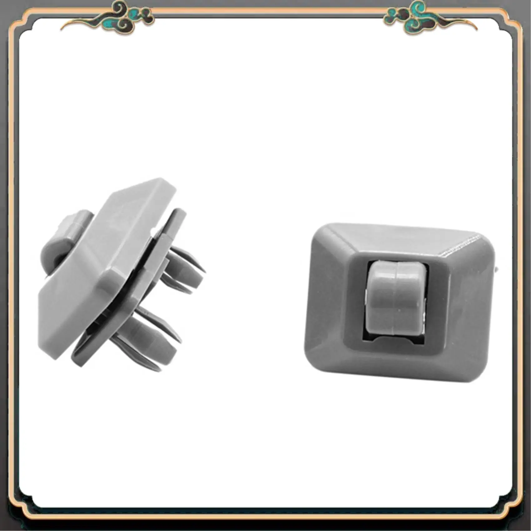 

M45K-Install Sun Visor Clip Clip Interior Sun Visor Hook Clip Bracket For- A1 A3 A4 A5 Q3 Q5 8U0857562