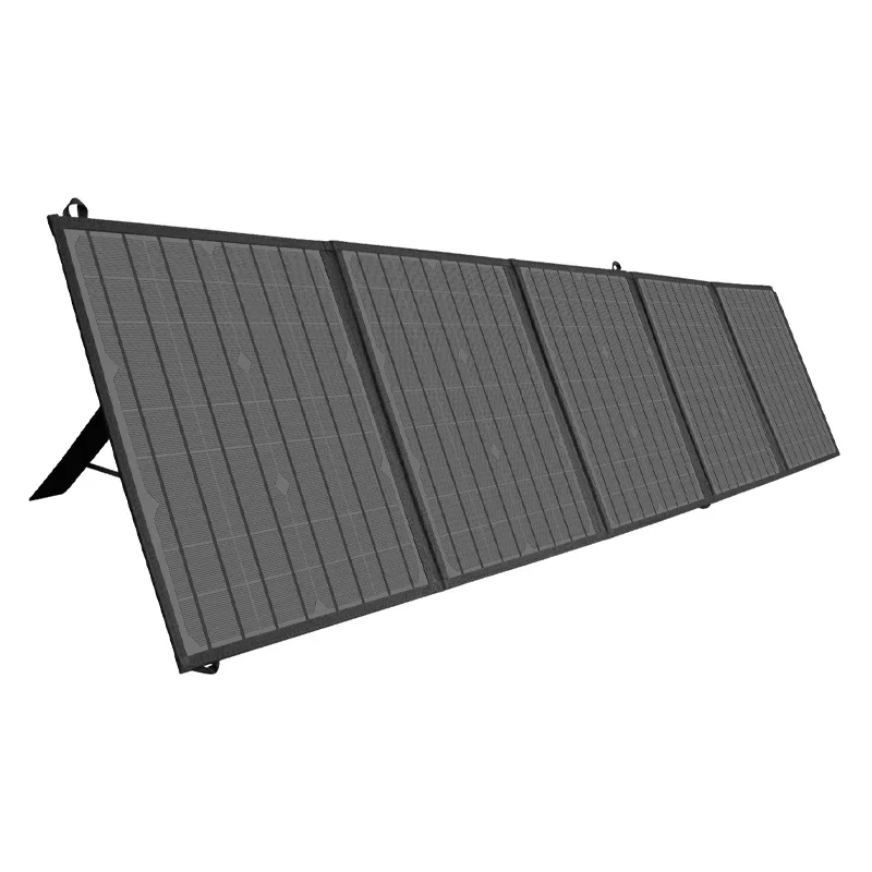 

200w 18v Charger Portable Outdoor Camping Folding Mono Sun Power 200 Watt Foldable Solar Panel