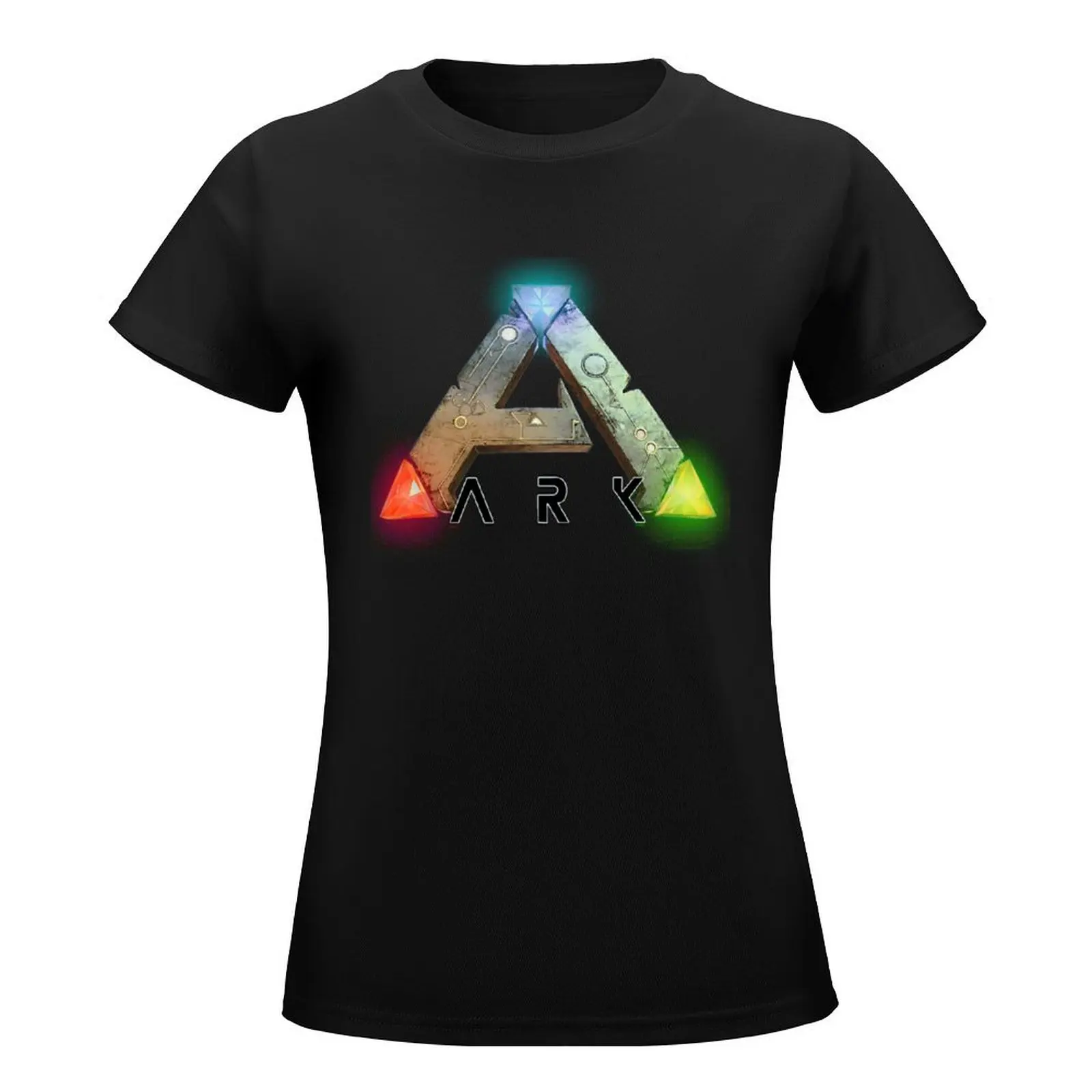 ARK Survival Logo T-Shirt heavyweights plus sizes designer clothes Women luxury