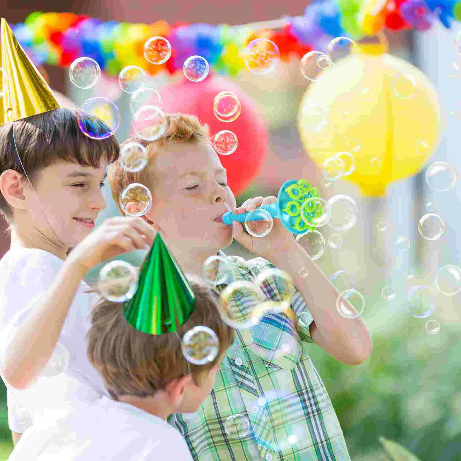 1 Set Funny Blowing Bubble Tool Jumbo Giant Blowing Bubble Tool Stylish Bubble Maker Toys for Kids Outdoor (Without Bubble Water